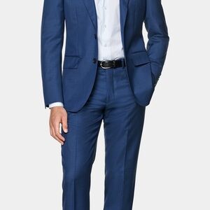 Suitsupply mid blue slim fit suit